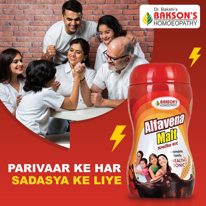 Bakson's Alfavena Malt - Revitalizing Tonic for Fatigue, Anemia & Poor Appetite, 0.30 kg