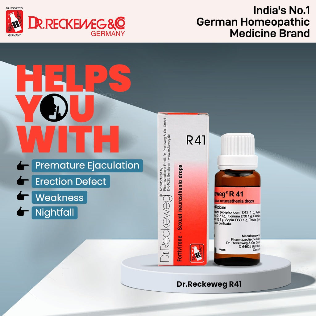 Dr. Reckeweg R41 Drops - Revitalize Male Sexual Health & Vitality, 0.10 kg