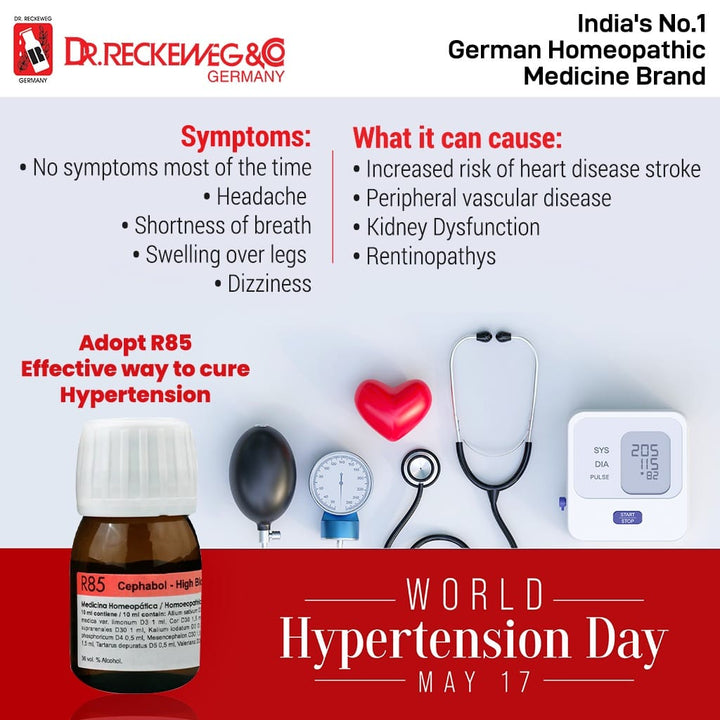 Dr. Reckeweg R85 Drops: A Comprehensive Solution for Hypertension, 0.30 kg
