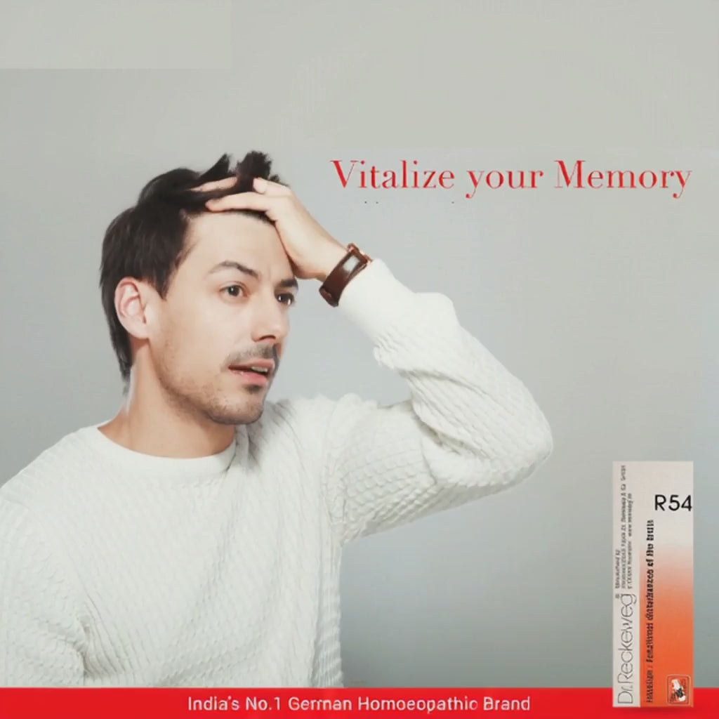 Dr. Reckeweg R54 drops for Memory Weakness, Cognitive Impairement, 0.08 kg
