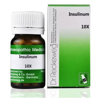 Dr Reckeweg Insulinum 10X Homeopathy Tablets, 0.08 kg