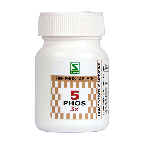 Schwabe Five Phos Tablets Biochemic Nerve Tonic & Brain Support, 0.08 kg