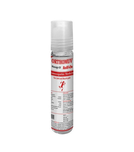 SBL Orthomuv Massage Oil, RollOn Joint & Muscle Pain, 15% Off, 0.10 kg