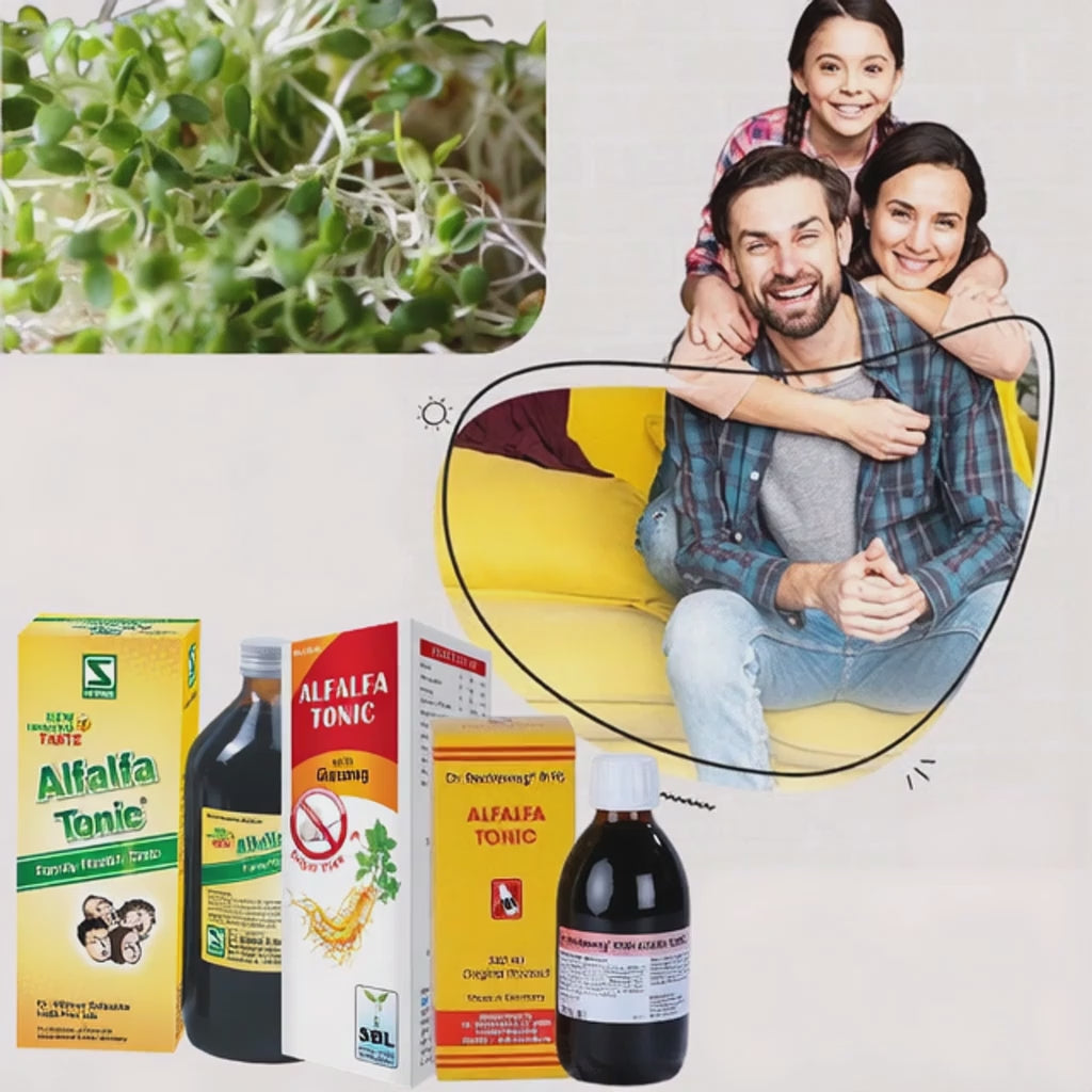 Schwabe Alfalfa Tonic Diabetic - Sugar-Free Homeopathic Tonic, 0.17 kg