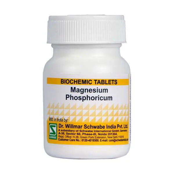 Schwabe Biochemic Magnesium Phosphoricum Tablets for Cramps, Muscular & Neuralgic pains, 0.08 kg