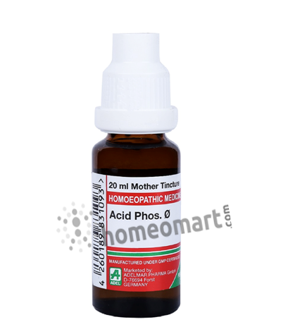 German Acidum Phosphoricum Homeopathy Mother Tincture | Dr. Reckeweg, WSG, 0.08 kg