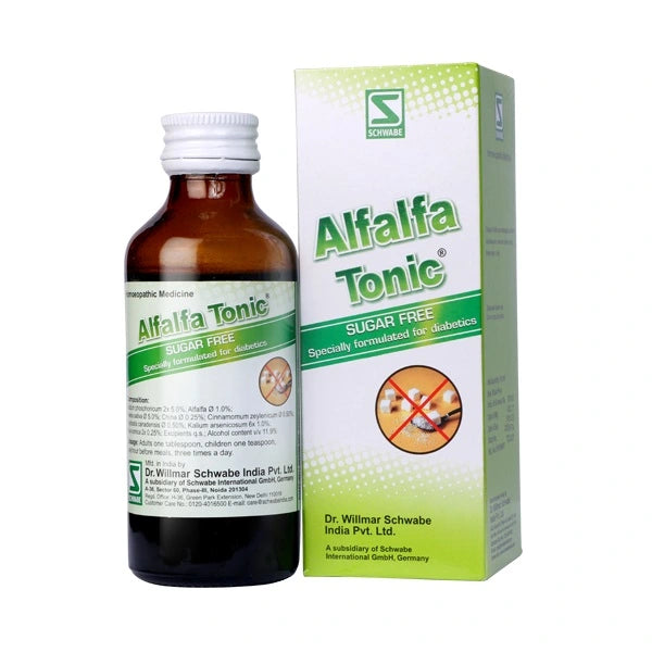 Schwabe Alfalfa Tonic Diabetic - Sugar-Free Homeopathic Tonic, 0.17 kg