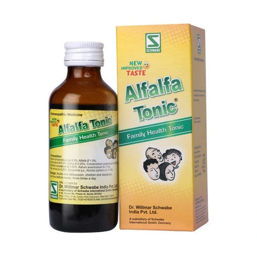 Schwabe Alfalfa Tonic for Weakness, Indigestion, Stress, Sleep Disorders, 0.15 kg