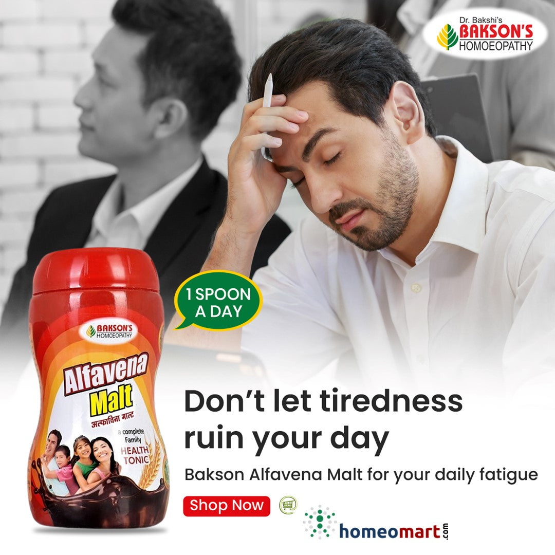 Bakson's Alfavena Malt - Revitalizing Tonic for Fatigue, Anemia & Poor Appetite, 0.30 kg