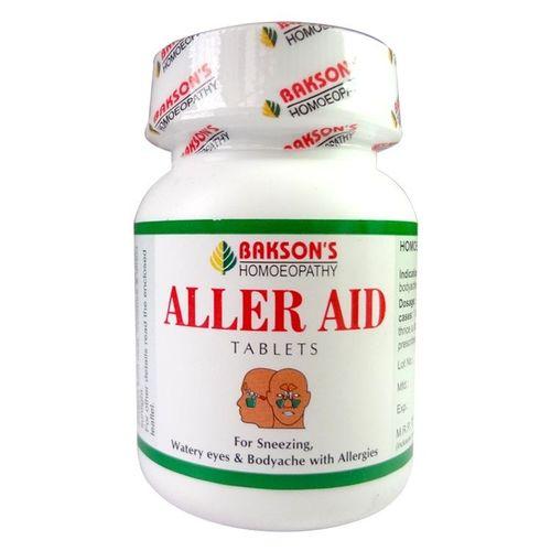 Bakson's Aller Aid Tablets Natural Relief for Hay Fever & Allergies, 0.22 kg