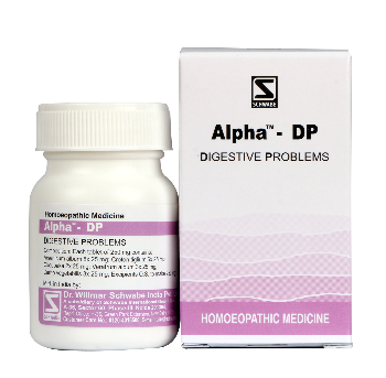 Schwabe Alpha DP Tablets for Gastro Intestinal Disorders, Nausea, Diarrhea, 0.08 kg