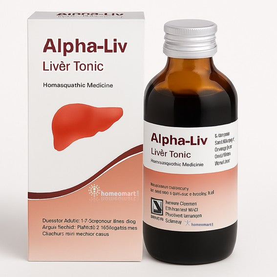 Schwabe Alpha-Liv Syrup: Natural Liver Support & Detox, 0.17 kg