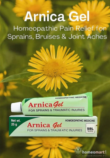 SBL Arnica Gel Homeopathic Pain Relief for Sprains, Bruises & Joint Aches, 0.08 kg