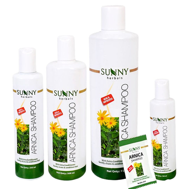 Bakson's Arnica Shampoo for Hairfall, Dandruff and Shiny Hair, 0.30 kg