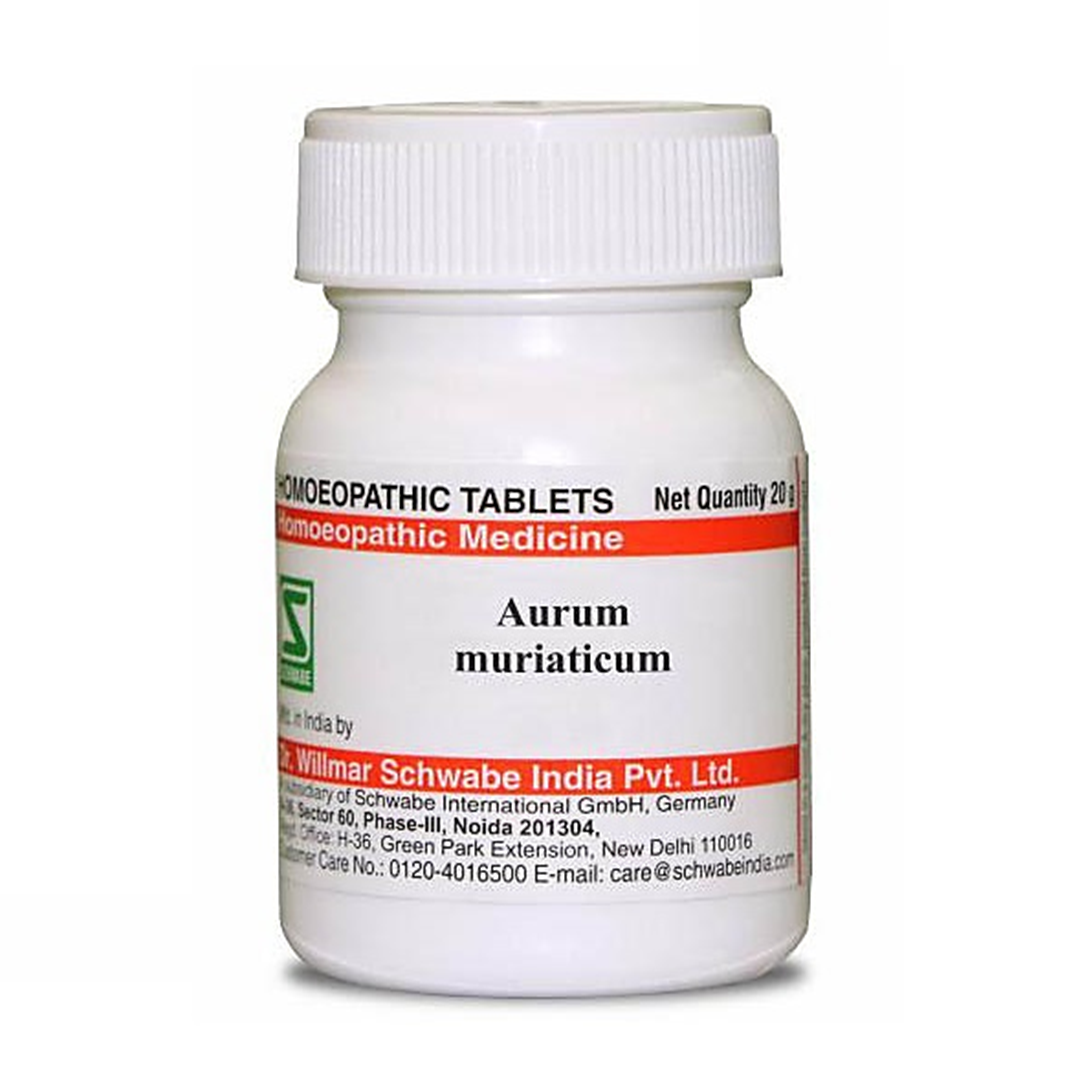 Aurum Muriaticum Homeopathy Trituration (Tablets ) 3X, 6X, 0.08 kg