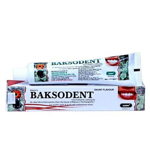 Bakson's Baksodent Toothpaste Saunf Flavour for Healthy Teeth and Gums., 0.30 kg