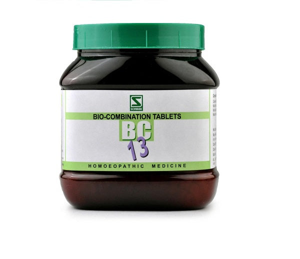Schwabe Bio-combination (BC13) Tablets for Leucorrhoea & Vaginal discharge, 0.08 kg