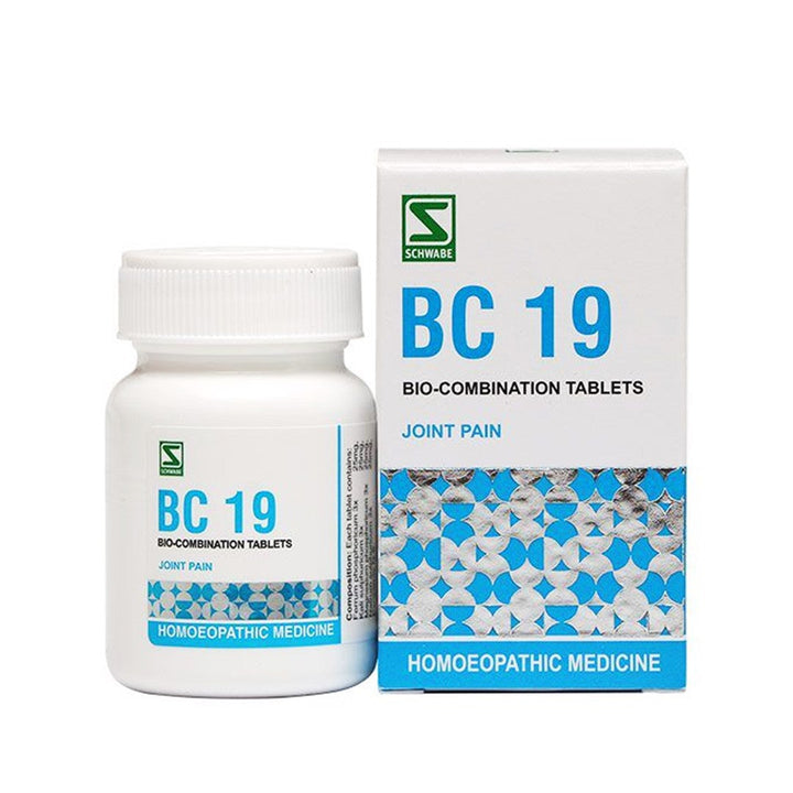 Schwabe Bio-combination (BC19) Tablets for Rheumatism, Joint Pain, Sciatica, 0.08 kg