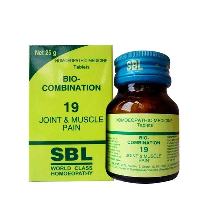 SBL Bio-combination (BC19) Tablets for Joint & Muscle Pain, 0.08 kg