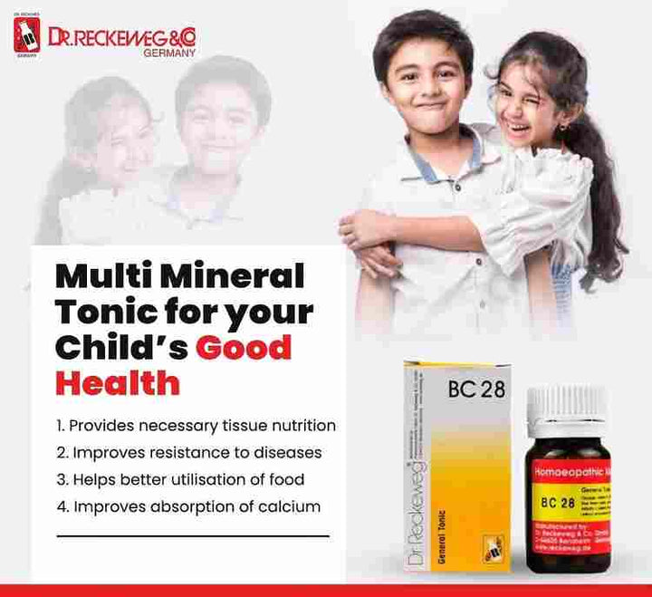 Dr. Reckeweg Bio-combination (BC28) Tablets for Recovery & Wellness, 0.08 kg