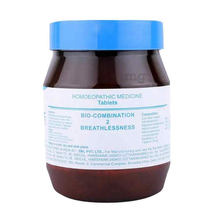 SBL Bio-combination (BC2) Tablets for Asthma & Allergic Cough, 0.08 kg