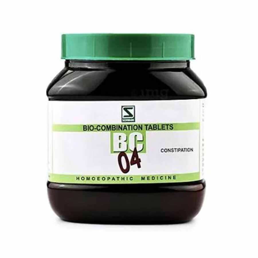 Schwabe Bio-combination (BC4) Tablets for Constipation, Bad breath, 0.08 kg