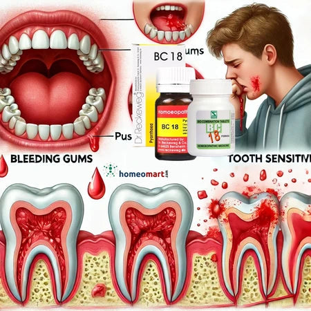 Schwabe Bio-combination (BC18) Tablets for Pyorrhoea & Bleeding Gums, 0.00 kg