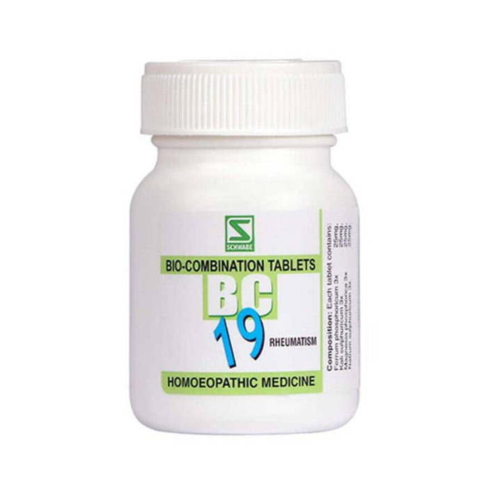 Schwabe Bio-combination (BC19) Tablets for Rheumatism, Joint Pain, Sciatica, 0.08 kg