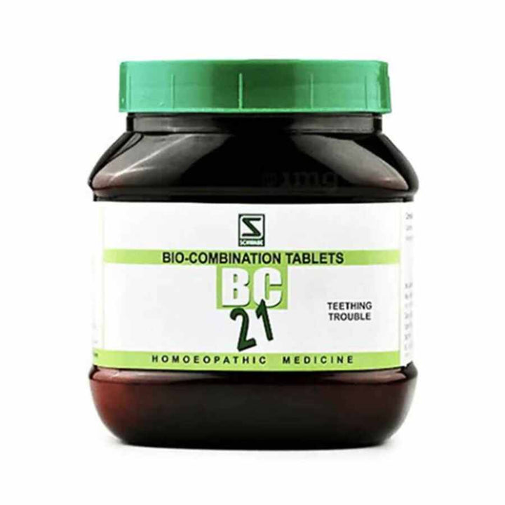 Schwabe Bio-combination (BC21) Tablets for Teething Trouble (Dentition Problems), 0.08 kg
