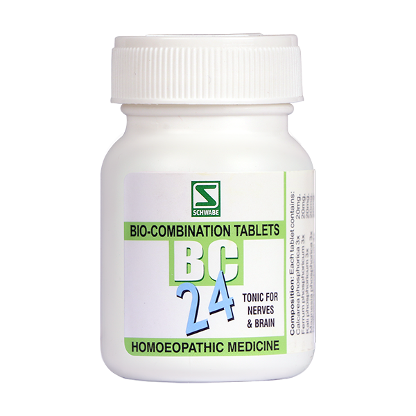 Schwabe Bio-combination (BC24) Tablets for general debility, lack of vitality, 0.08 kg