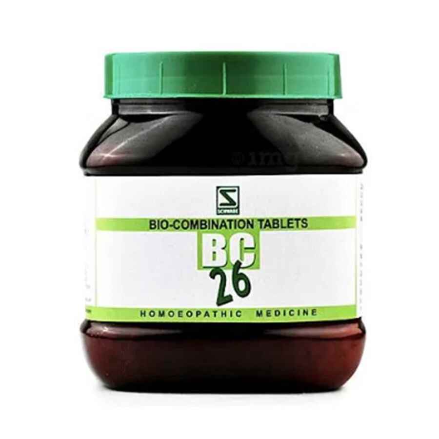 Schwabe Bio-combination (BC26) Tablets for Easy Parturition (Labour Pain), 0.08 kg