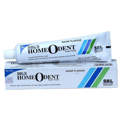 SBL Homeodent Toothpaste (Saunf Flavour) Natural Oral Care Solution, 0.14 kg