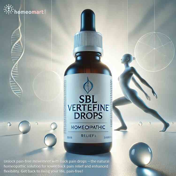 SBL Vertefine Drops Effective Homeopathic Relief for Lower Back Pain, 0.08 kg