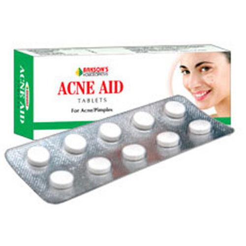 Bakson's Acne Aid Tablets - Homeopathic Solution for Clear Skin, 0.20 kg