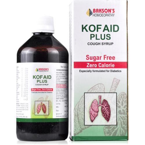 Bakson's Kof Aid Plus Sugar Free Cough Syrup, 15% Off, 0.45 kg