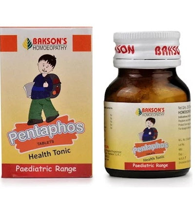 Bakson Pentaphos Tablets - Health Tonic (Paediatric Range), 0.08 kg