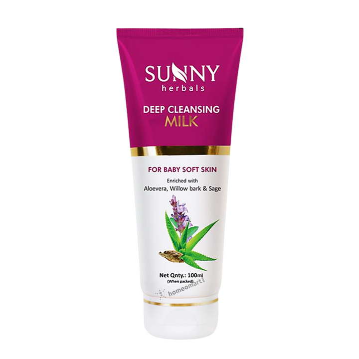 Bakson Sunny Herbals Deep Cleansing Milk with Aloevera, 0.20 kg