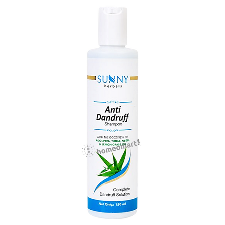 Bakson's Sunny Anti-Dandruff Shampoo with Neem & Aloe Vera Fight Dandruff Naturally, 0.20 kg