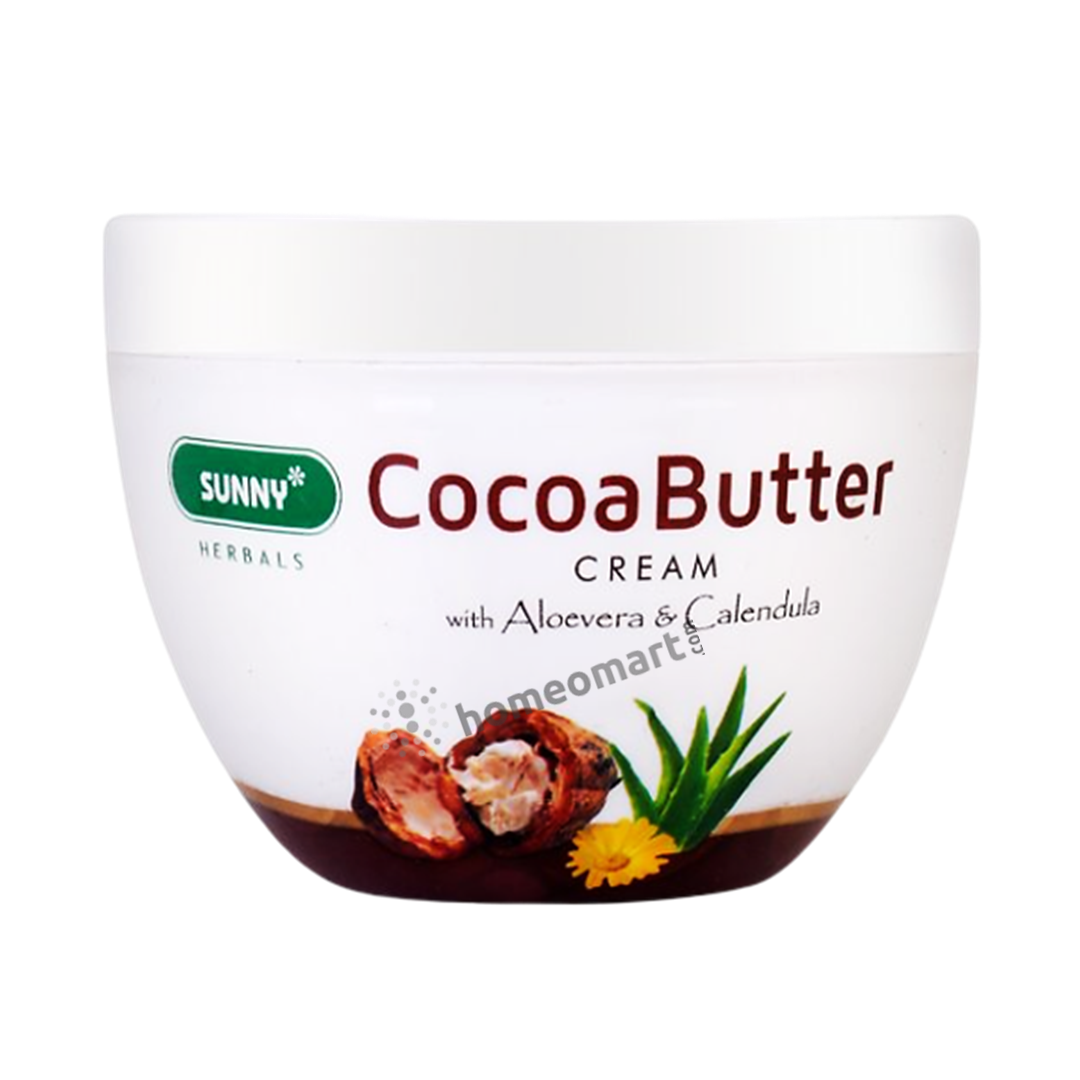 Bakson's Cocoa Butter Herbal Cream - Softens skin, Reduces pigmentation, 0.20 kg
