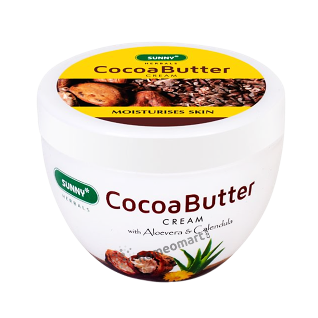 Bakson's Cocoa Butter Herbal Cream - Softens skin, Reduces pigmentation, 0.20 kg