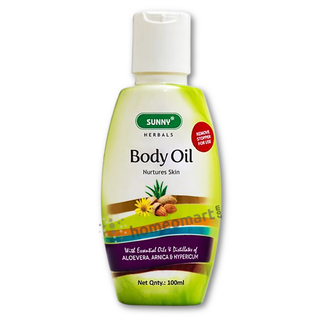 Baksons Sunny Herbals Body Oil - Nourish and Revitalize Your Skin, 0.30 kg