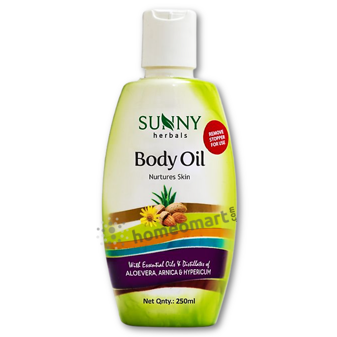 Bakson's Sunny Herbals Body Oil - Nourish and Revitalize Your Skin, 0.30 kg