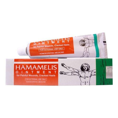 Bakson Hamamelis Ointment - Relief for Piles, Wounds, Cracked Heels & Venous Health, 0.08 kg