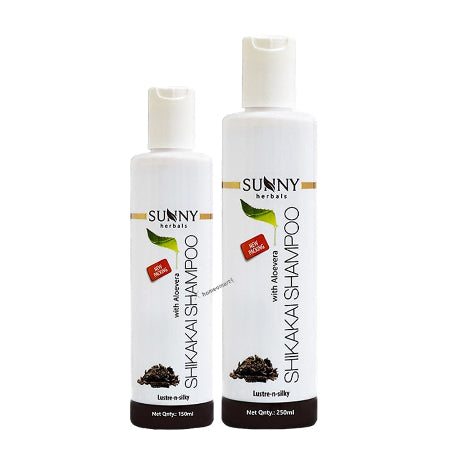 Bakson's Shikakai shampoo with Aloevera for soft and silky hair, 0.30 kg