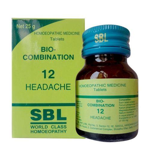 SBL Bio-combination (BC12) Tablets for Headache, 0.08 kg