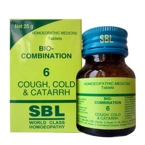 SBL Bio-combination (BC6) Tabets for Cough & Cold, 0.08 kg