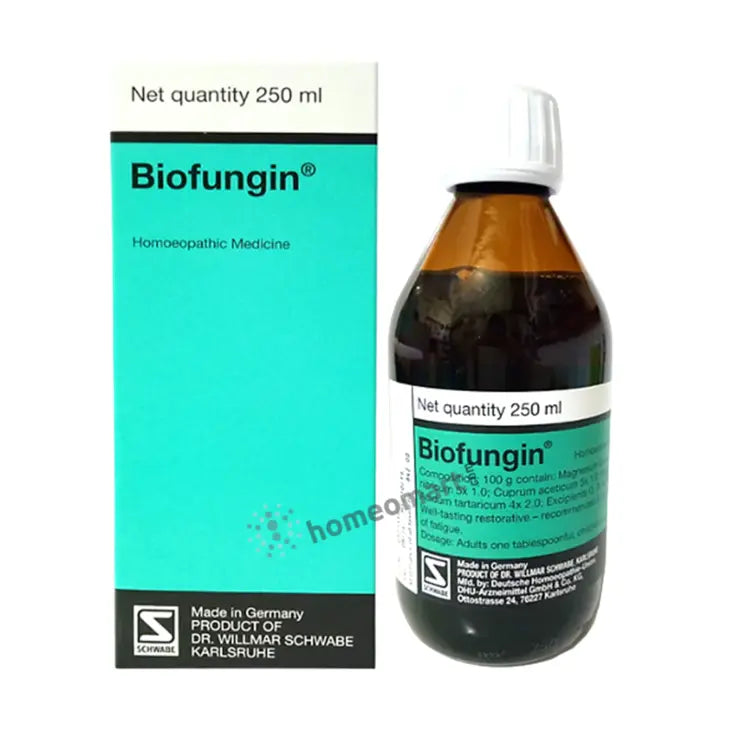 Schwabe German Biofungin Tonic - Natural Iron Boost for Anemia and Fatigue Relief, 0.60 kg