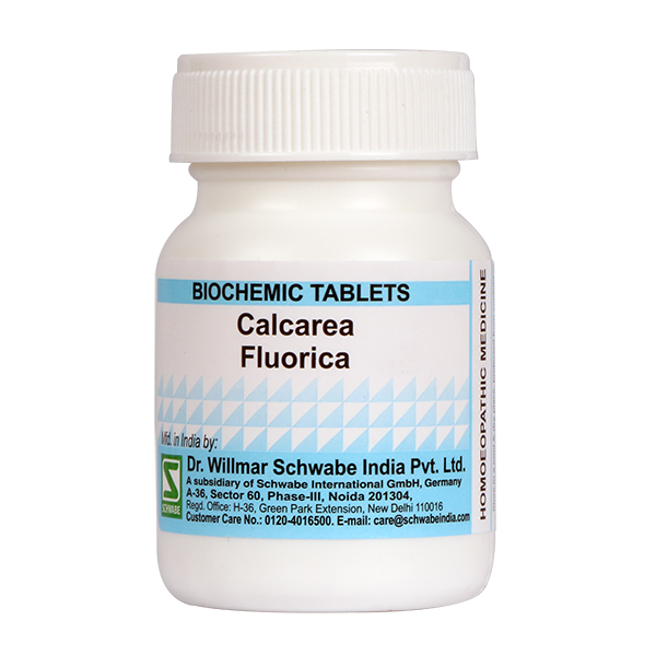 Schwabe Biochemic Calcarea Fluorica Tablets for Bone & Skin Health, 0.08 kg