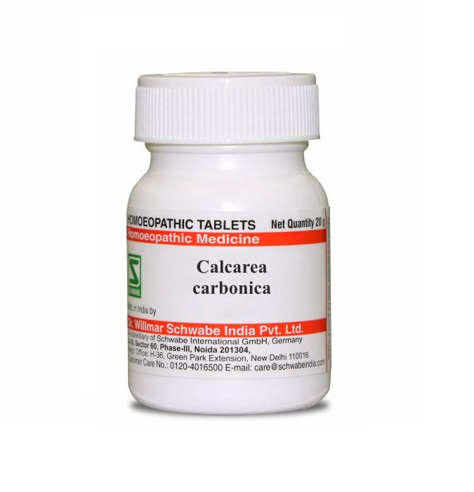 Calcarea Carbonicum 3X Homeopathy Tablets Boost Bone Strength & Immunity Naturally, 0.08 kg