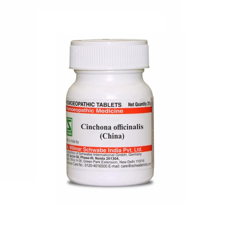 Chinchona Officinalis (China) 3x 6x Trituration Tablets, 0.08 kg